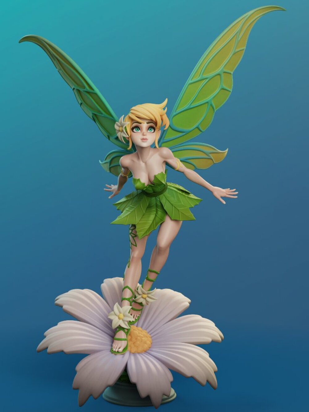 Tinkerbell from Peter Pan Resin Statue Part Kit